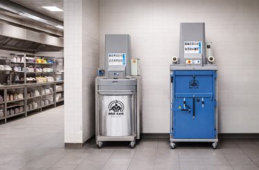 Machine de compactage des déchets en cuisine