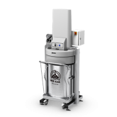 Compacteur électrique de déchets EXP200 sur fond blanc