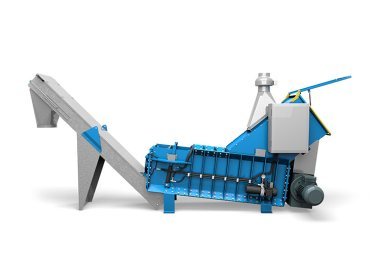 Compacteur pour matériaux isolants IC60, vue latérale