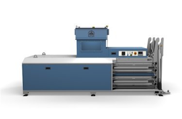 Presse à balles horizontale Mil-tek E819, vue de face